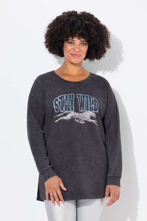 Immagine prodotto Angel of Style Sweatshirt, Loose Fit, verzierter Print (50)