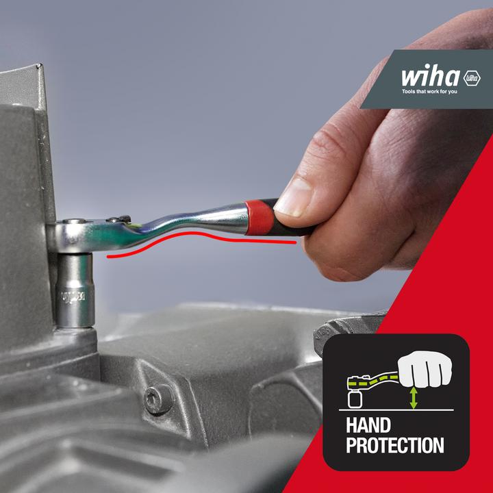 Produktbild Wiha Umschaltknarre (1/4")