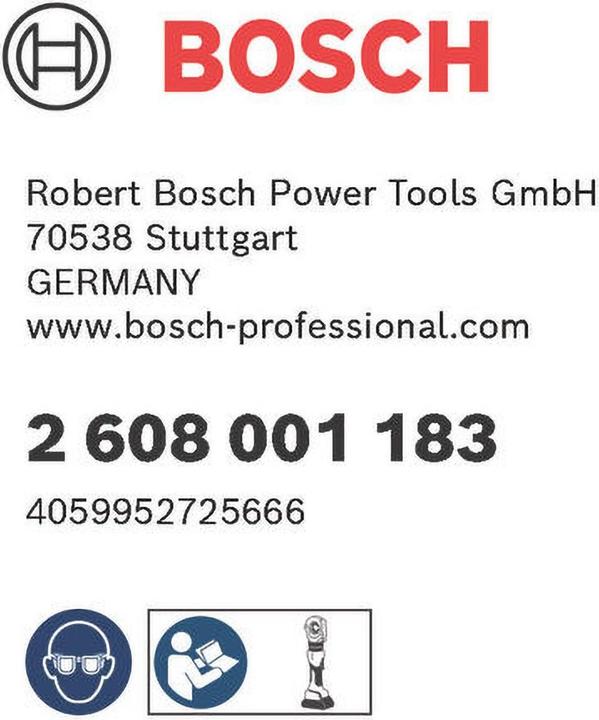 Actual product image Bosch Professional PRO Stempel und Matrize