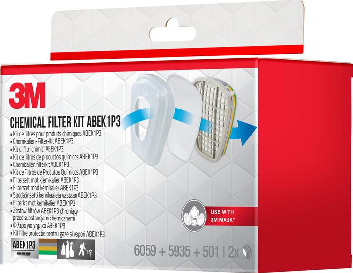 Produktbild 3M Ersatzfilter (ABEK1P3, 2x)