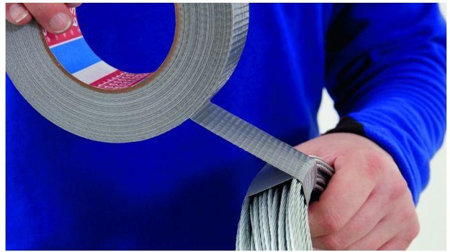 Actual product image tesa Concrete tape silver 50m:48mm (48 mm)