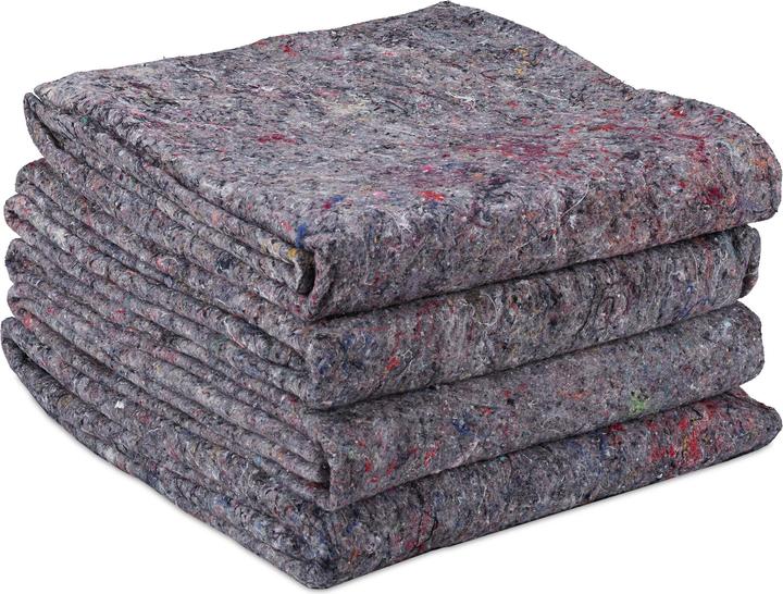 Actual product image Relaxdays 4x moving blanket