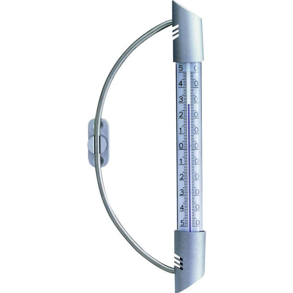 TFA Orbis, Thermometer + Hygrometer, Silber