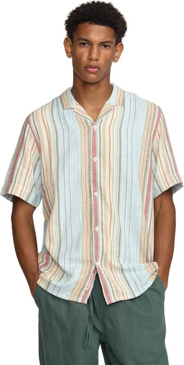 Revolution Short-Sleeved Cuban Cotton Shirt (M)