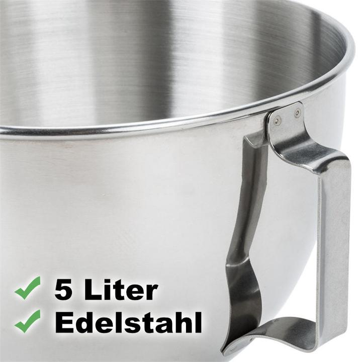 Actual product image Hermex Stainless Steel Mixing Bowl Bowl for KitchenAid Dough Bowl