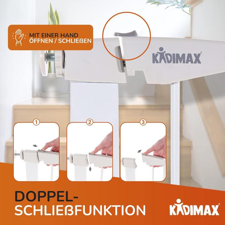 Produktbild Kidimax Treppenschutzgitter 75-84 cm (75 - 84 cm)