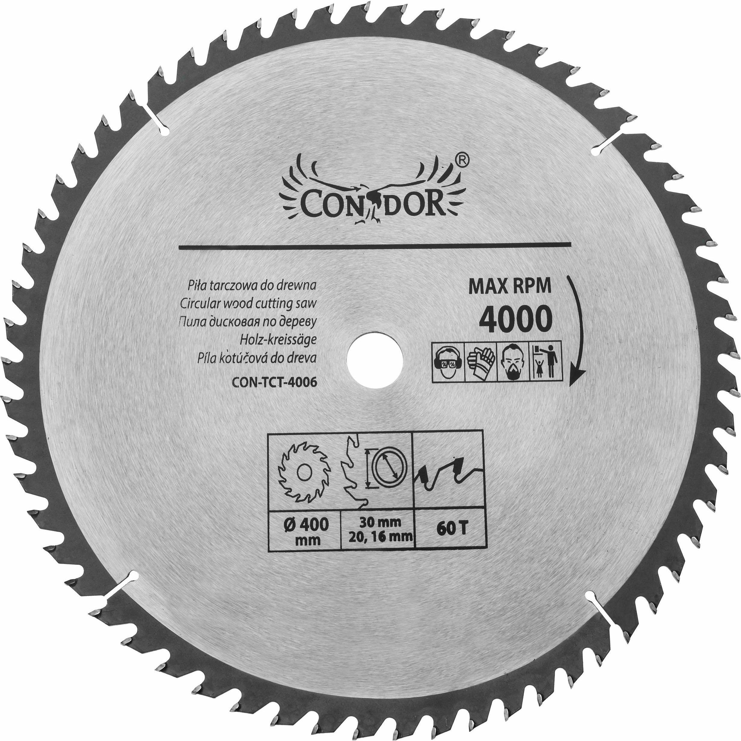 Drel, Lama, PIŁA TARCZOWA ZĄB Z WIDIĄ 400*30*40z /
