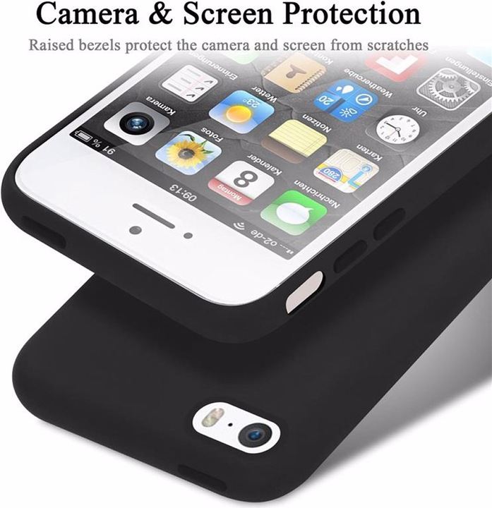 Produktbild Cadorabo TPU Liquid Silicone Case Cover (Apple iPhone 5)