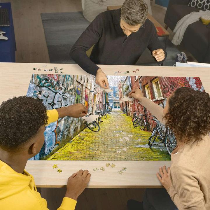 Actual product image Ravensburger Street art in Amsterdam (3000 pieces)