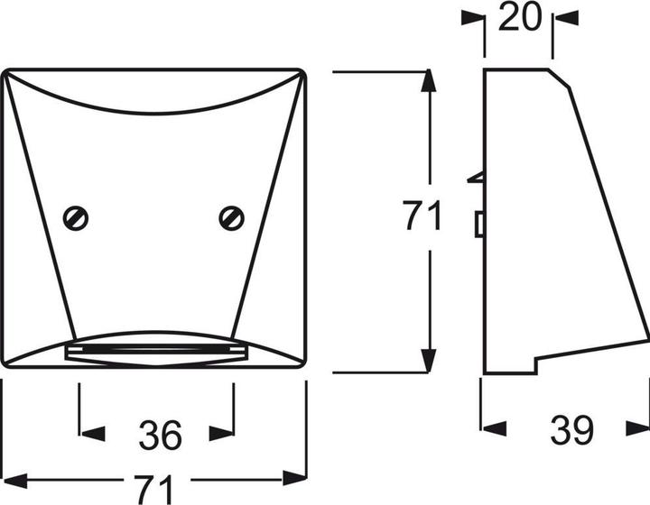 Actual product image Busch-Jaeger Central disc with support ring 2CKA001710A3797