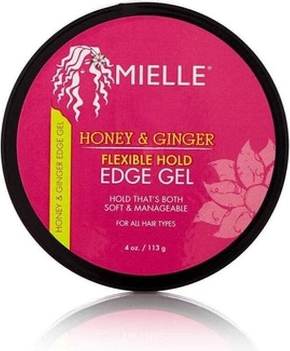 Mielle Honey and Ginger Edge Gel Flexible Hold 4oz (Haargel)