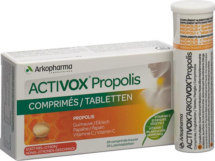 Produktbild Arkopharma Activox Propolis (24 Stück, Tabletten, 82 g)