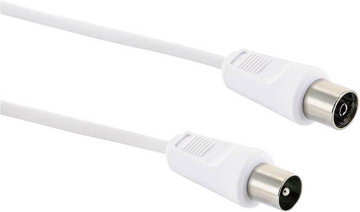 Image du produit Schwaiger KDSKI100532 Câble coaxial 10 m IEC Blanc (Câble d'antenne)