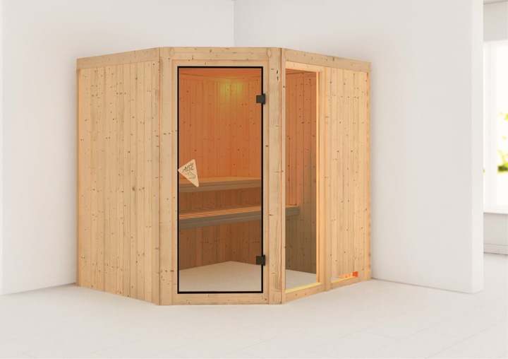 Actual product image Karibu Fiona 2 without roof rim (Without oven)
