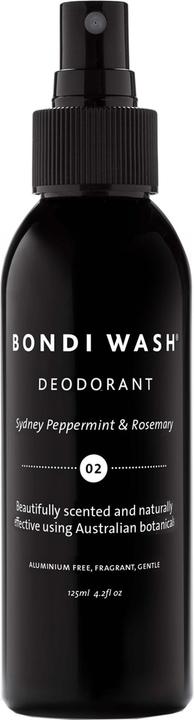 Immagine prodotto Bondi Wash Deodorante Spray Sydney Menta Piperita e Rosmarino (Getto vaporizzato, 125 ml)