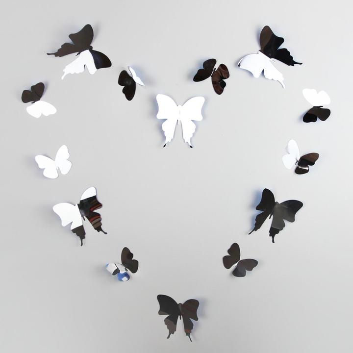 Actual product image Walplus Butterflies (9 x 9.5 cm)