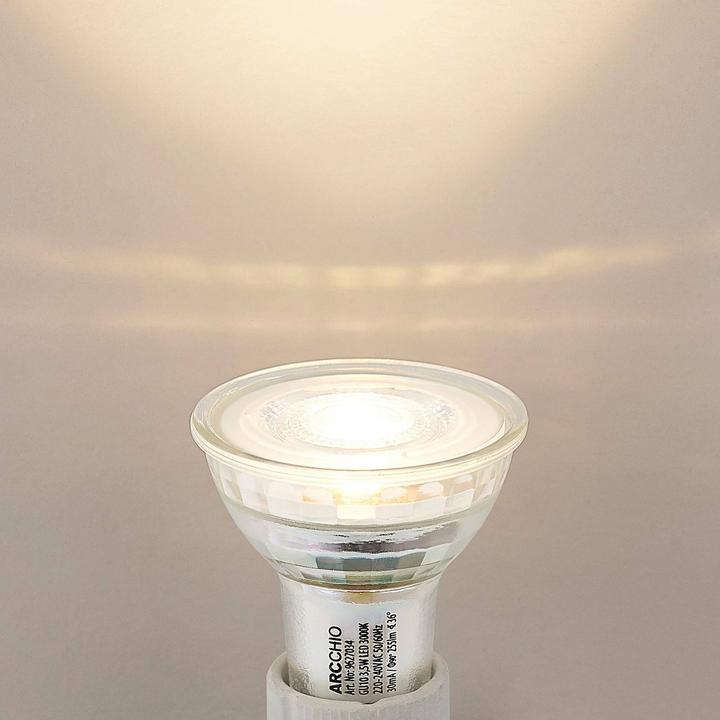 Produktbild Arcchio LED-Reflektor GU10 3,5W 3.000K 36° Glas (GU10, 3 W, 230 lm, 1 x, F)