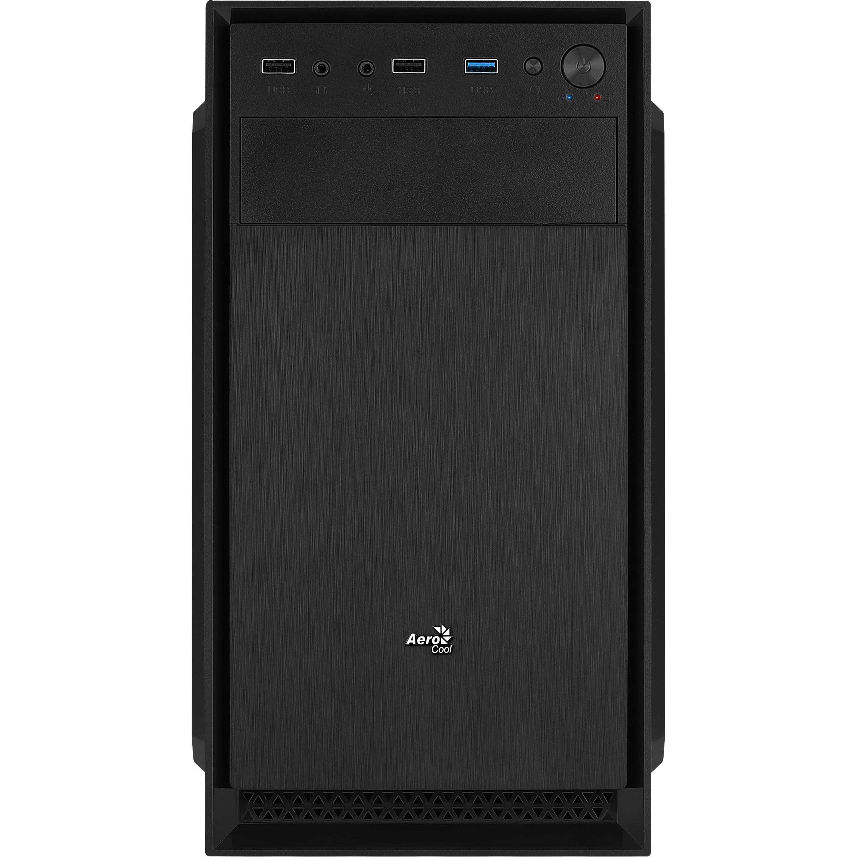 Thumbnail - AeroCool CS-104 (mATX), PC Gehäuse, Schwarz