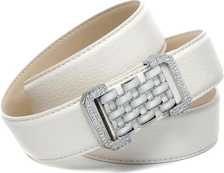 Actual product image Anthoni Crown Velour Leather Belt