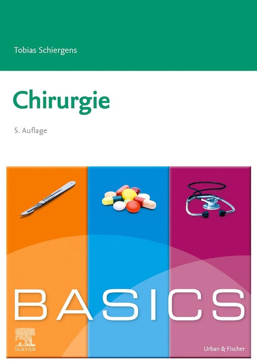 Produktbild BASICS Chirurgie (Deutsch, Tobias Schiergens, 2023)