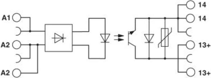 Actual product image Phoenix Contact solid state relay 10 pcs PLC-OPT-125DC/300DC/1 (2900390)