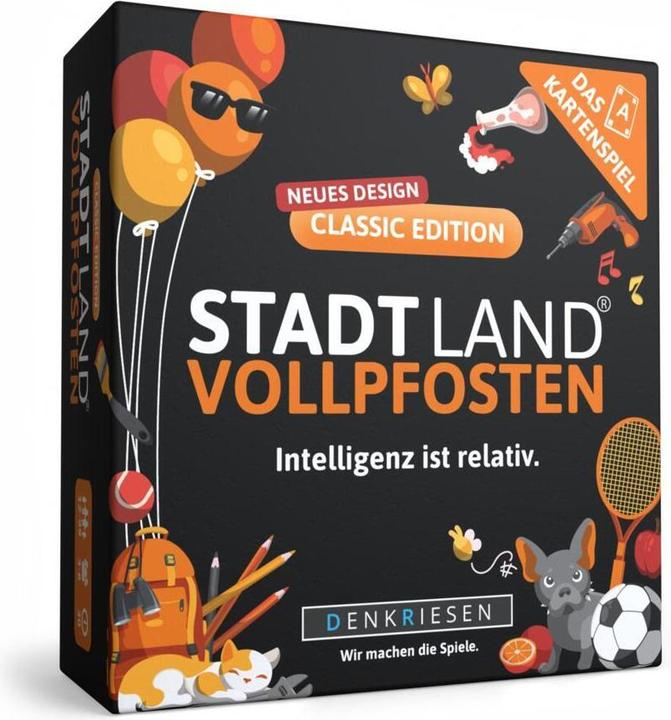 Image du produit Denkriesen Stadt Land Vollpfosten - Jeu de cartes Classic (d) (Allemand, 3 - 6 Joueur)