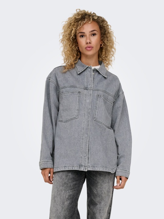 Image du produit Only Onlemmie L/S Shirt Grey Dnm Azg Noos (S)