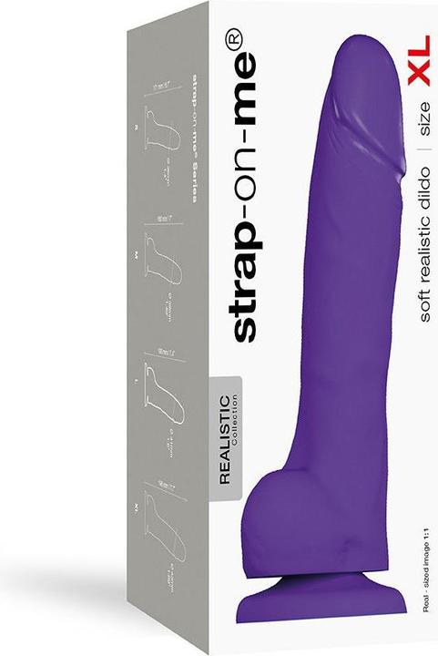 Produktbild Strap-on-me Soft Realistic Purple Size XL