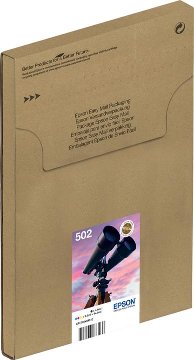 Image du produit Epson Multipack 4-colours 502 EasyMail (C, CF, M, Y)