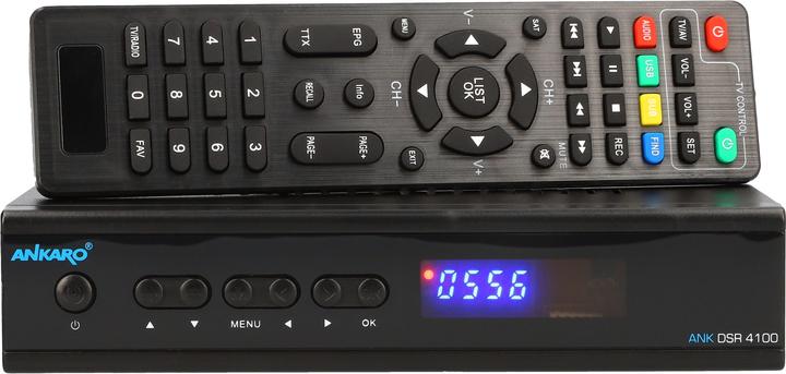 Immagine prodotto Ankaro Ricevitore DVB-S HDTV DSR 4100plus con PVR (DVB-S, Slot CI+)