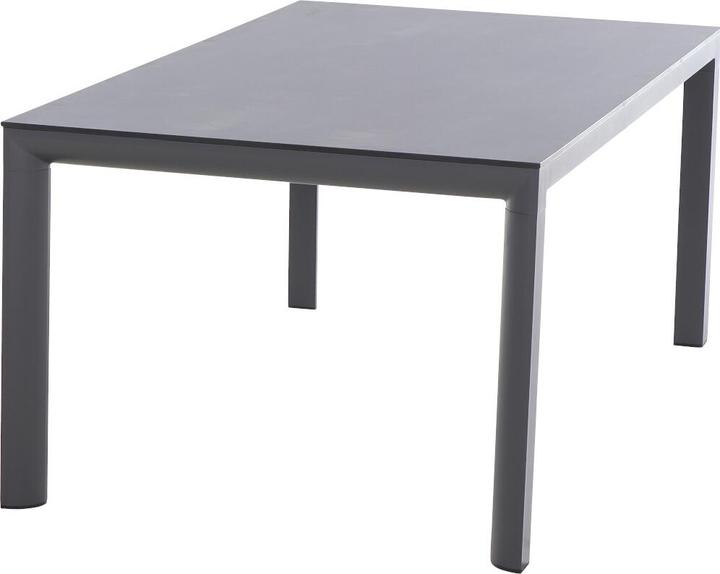 Actual product image Siena Garden Silva Dining Tisch 180x95cm matt anthrazit / HPL ferro (180 cm)