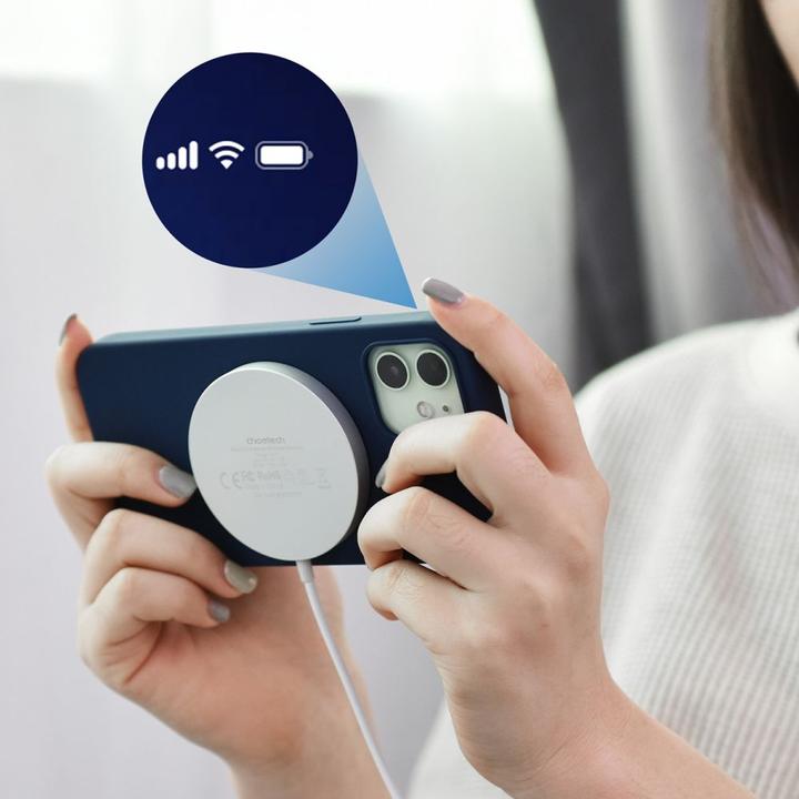 Image du produit Choetech Wall Charger,, PD5006 A+C dual port (white)