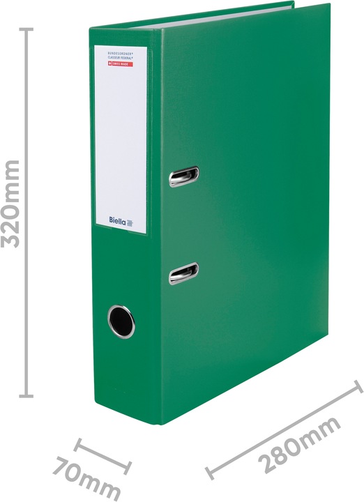 Image du produit Biella dossier fédéral (A4, 70 mm, 1 x)