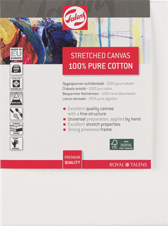 Immagine prodotto Talens Keilrahmen Baumwolle 18x24cm (24 x 18 cm)