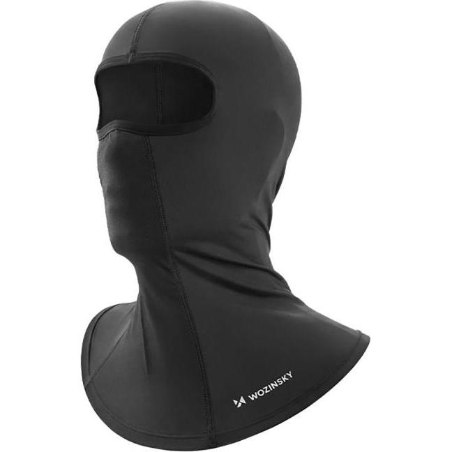 Wozinsky, Passamontagna, WKM-01B Gesichtsmaske Motorrad Fahrrad Sturmhaube - schwarz, Nero, Taglia unica