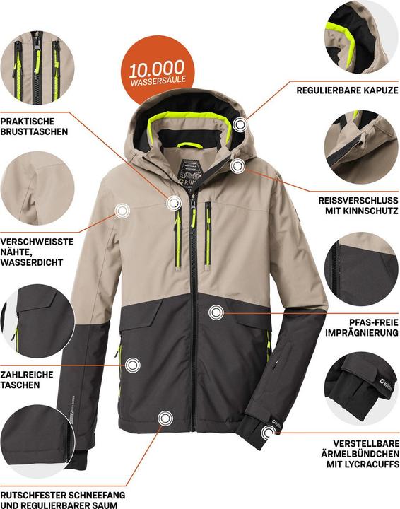 Immagine prodotto Killtec Boy's KSW 201 Ski Jacket (140)