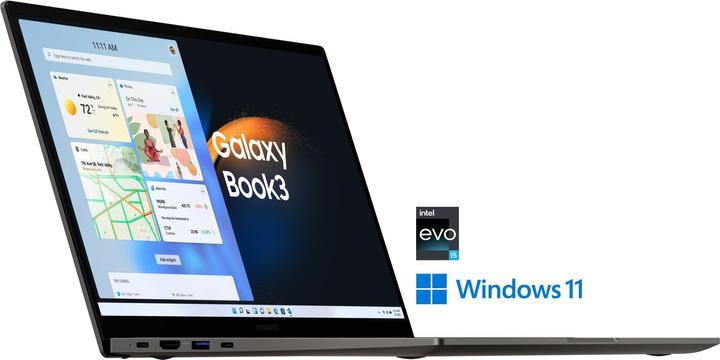 Actual product image Samsung Galaxy Book3 (15.60", Intel Core i5-1335U, 16 GB, 512 GB, DE)