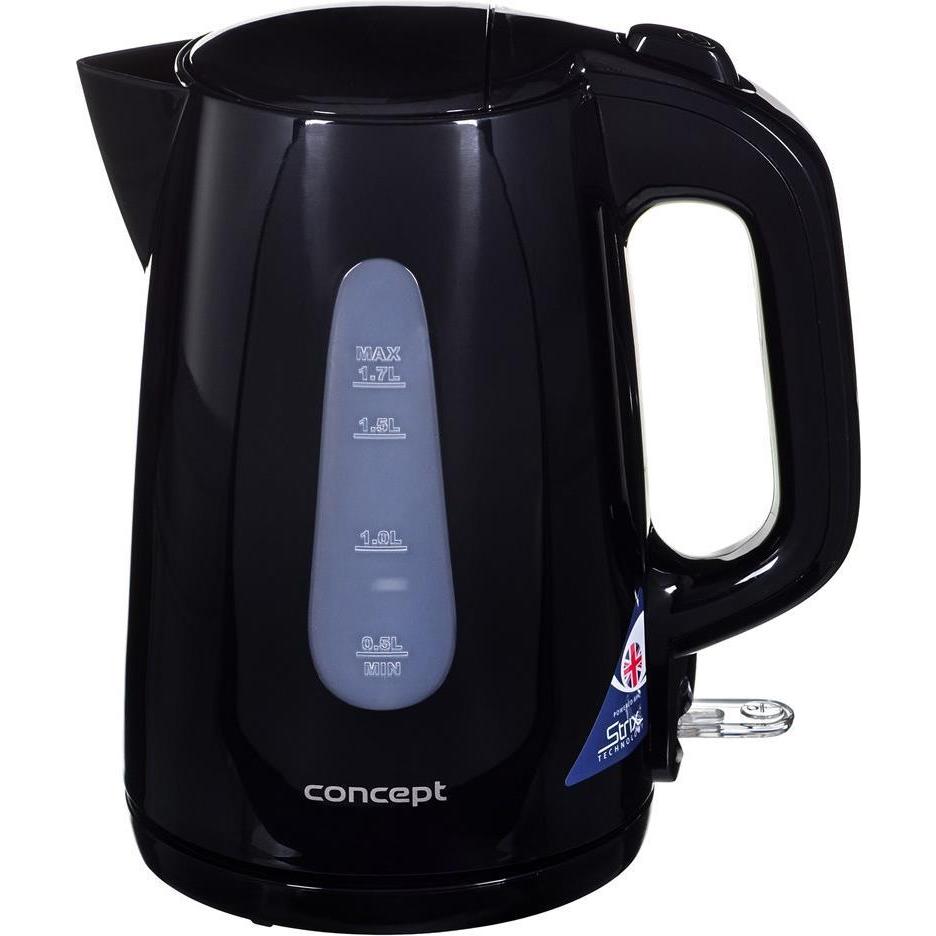 Concept RK2381 Teekanne, Wasserkocher, Schwarz