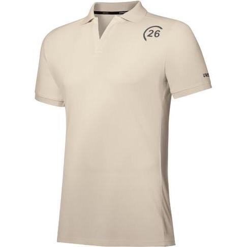 Uvex Sports, Arbeitsjacke, Poloshirt uvex Kollektion 26 weiss, beige M (M)