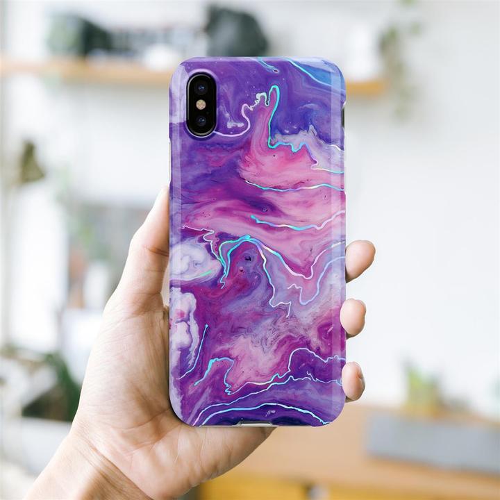 Image du produit Cadorabo Couverture IMD TPU Marbre coloré (Apple iPhone XS Max)