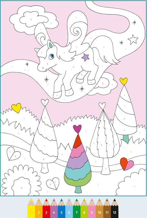 Actual product image Ravensburger CreArt Painting by Numbers from 5: Rainbow Land