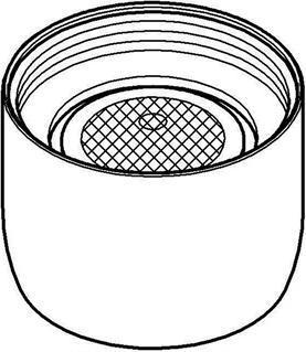 Produktbild Grohe Mousseur 15 l/min moon white