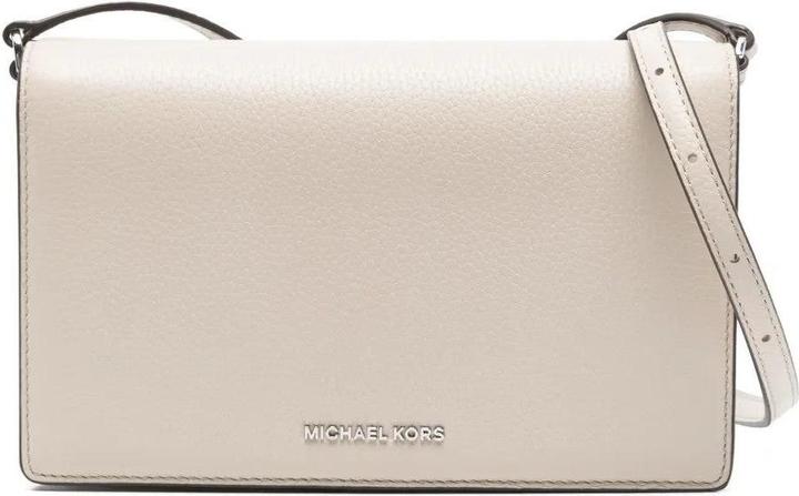 Actual product image Michael Kors MD Flap Xbody Womens Bag Light Sand One Size Light Sand One Size