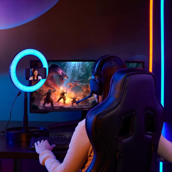 Image du produit Hama SpotLight FoldUp RGB 102 (Éclairage annulaire)