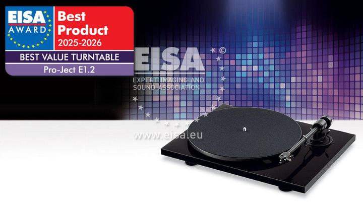 Immagine prodotto Pro-Ject E1.2 + Pick It MM E - Weiss / Plattenspieler / Gurt / Cinch-Kabel 1,23 m (Manuale)