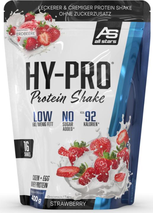 Produktbild All Stars Hy-Pro Protein Shake (400G Beutel) (Erdbeere, 1 x)