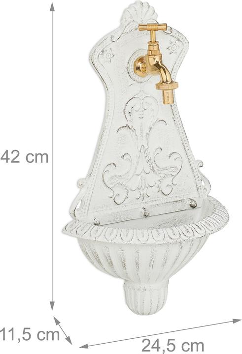 Produktbild Relaxdays Wandbrunnen