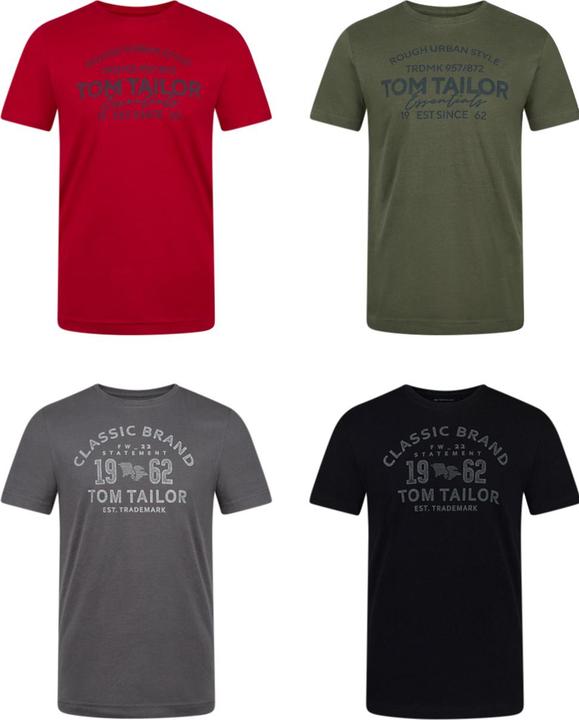Tom Tailor T-Shirt 4er Pack