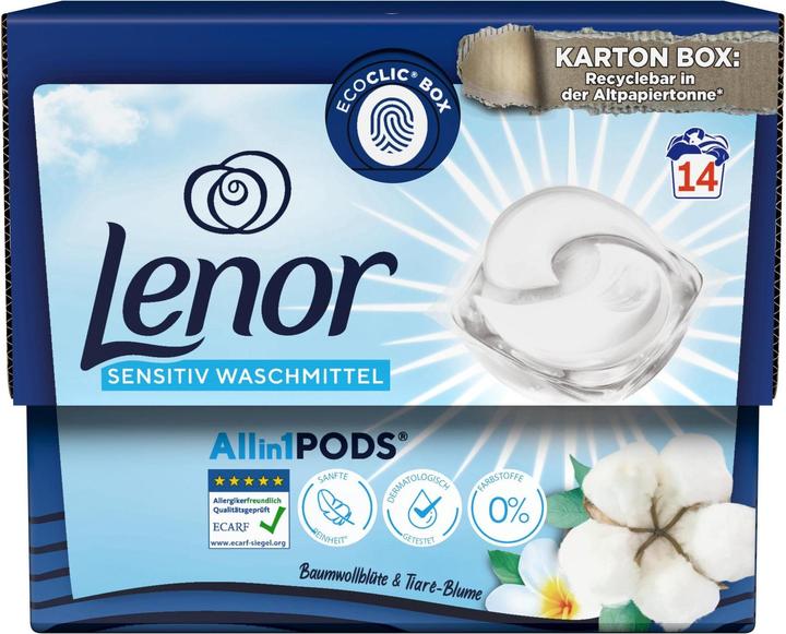 Produktbild Lenor All-in-1 (14 Waschgänge, Pods)