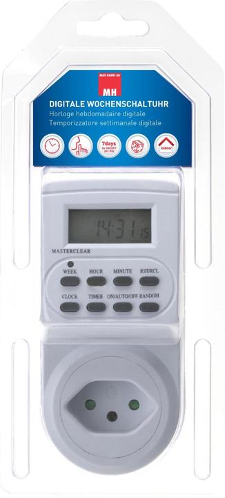 Produktbild Max Hauri Zeitschaltuhr digital, Zufallsgenerator